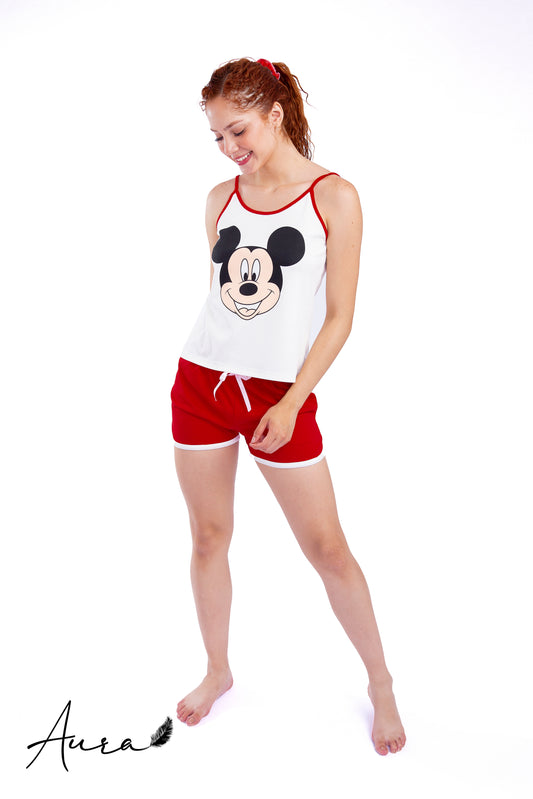 Pijama Tiras Mickey