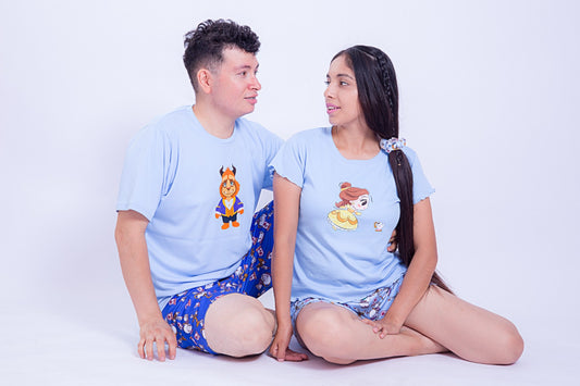 Pijama la Bella y la Bestia